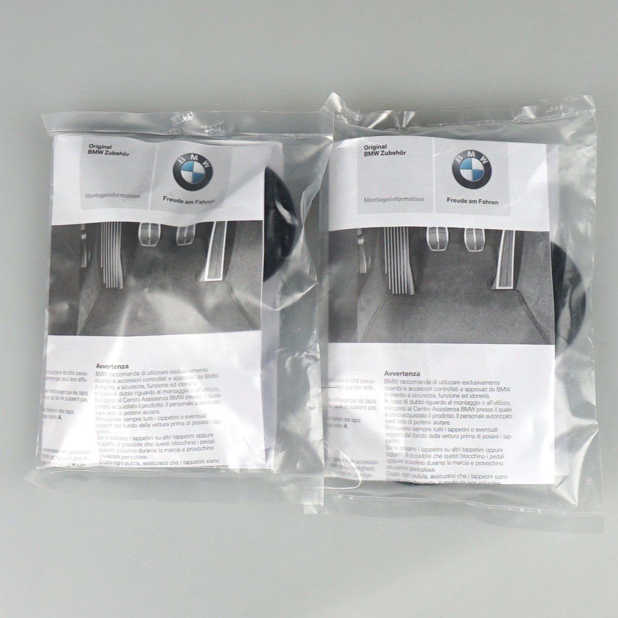 Supporti a parete: 8 original BMW Fussmatten-Clips mit Klett – Nuovo (secondo la descrizione) da Volketswil venduto da brockipfannenstil