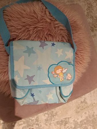 Kinder Umhängetasche blau mit Sternen,neu