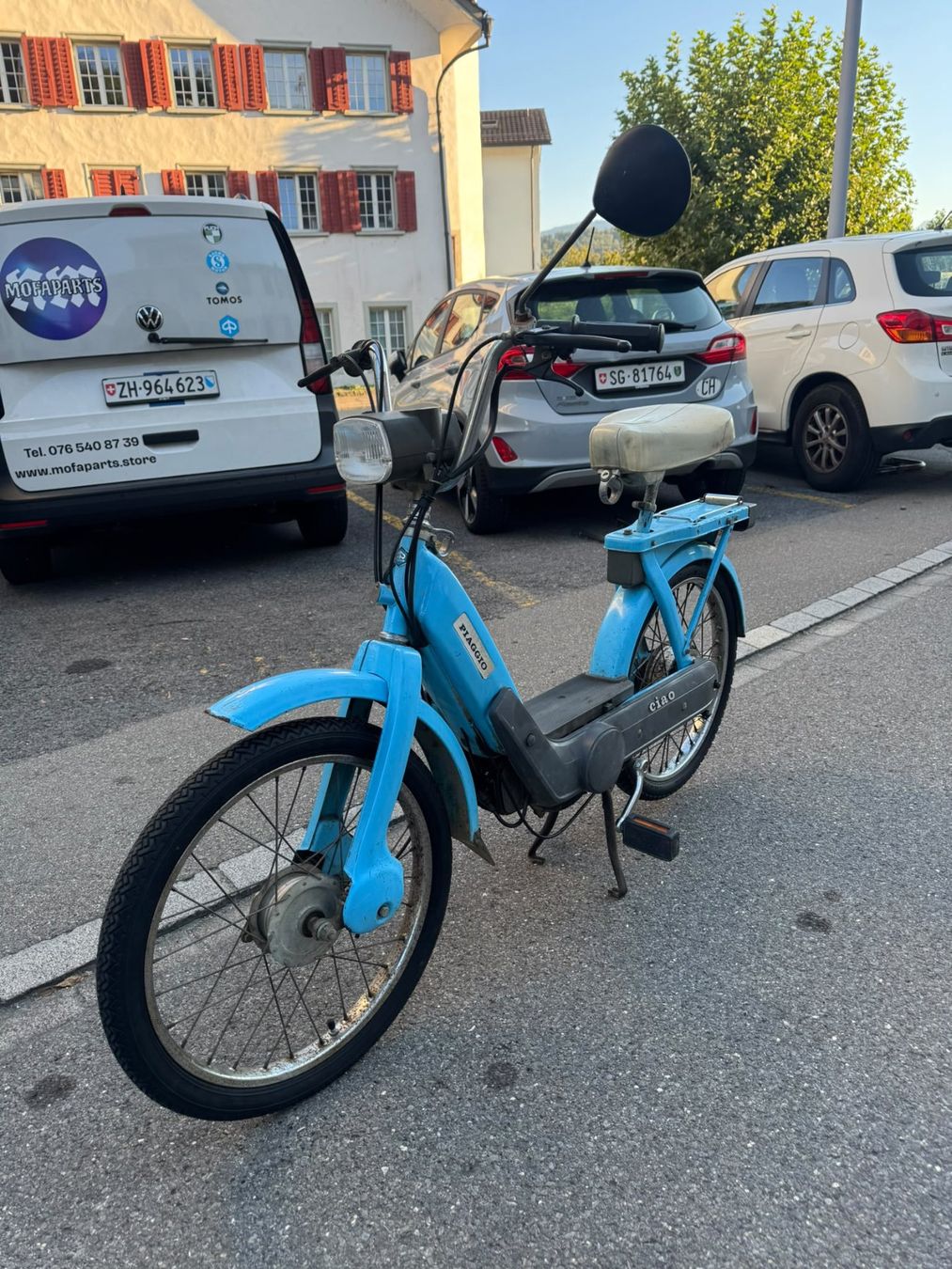 Piaggio Ciclomotori: Piaggio Ciao mit Ausweis - Originallack – Usato da Schmerikon venduto da Mofaparts 2
