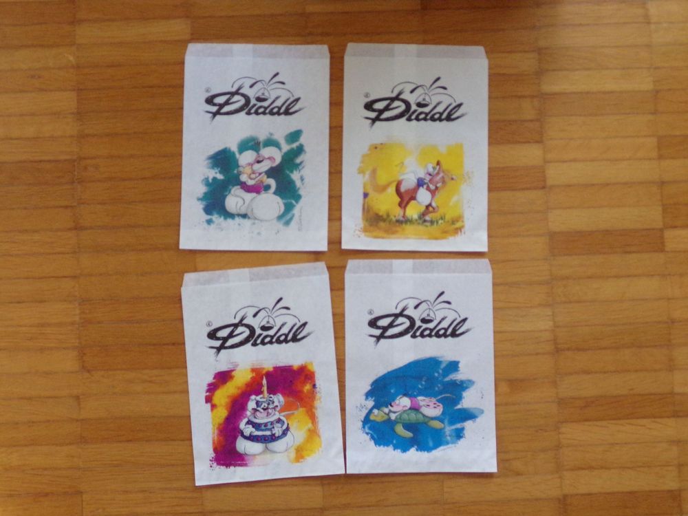 Diddl Papier Tüten 4 Stück ALT Set O23 (Gebraucht) in Winterthur für ...