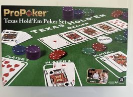 Pro Poker Texas Hold'Em Set - Komplet für Spieleabend