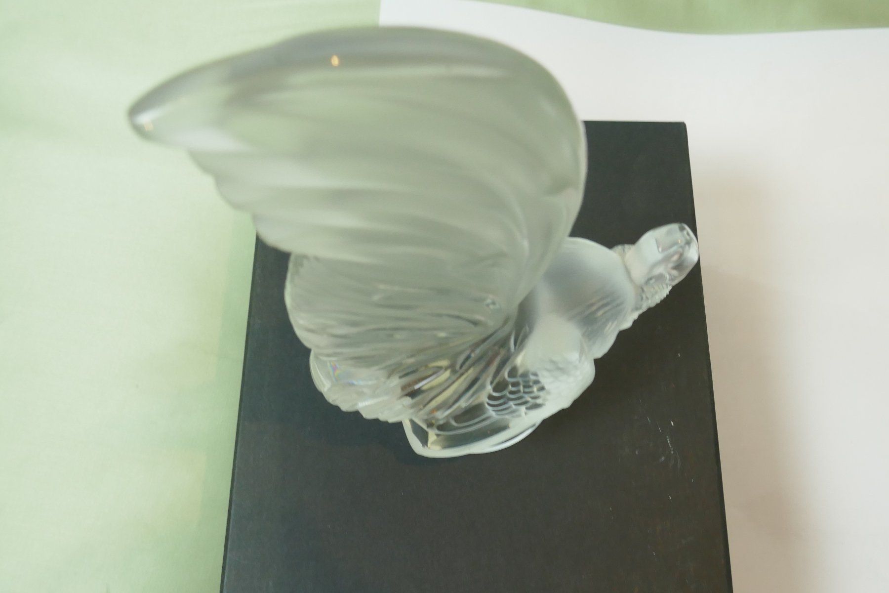 Lalique Statuette: René Lalique Hahn  Kristall 20 cm – Usato da Schaffhausen venduto da swisswatches-andmore 4