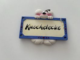 Türschild Diddl Kuschelecke Dekoration