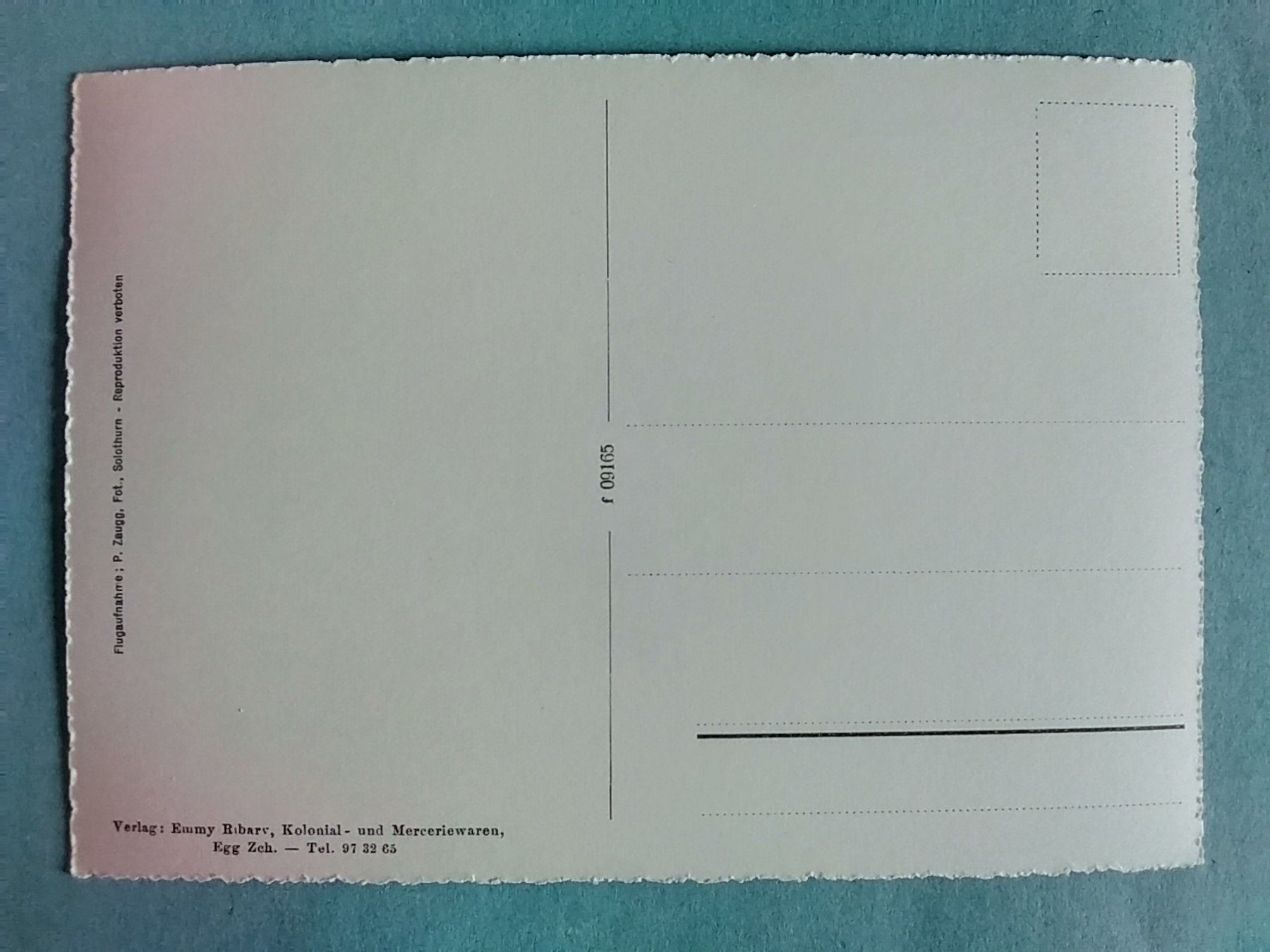 Cartes postales: ZH Egg Gesamtansicht – D'occasion à Appenzell par lama19 1