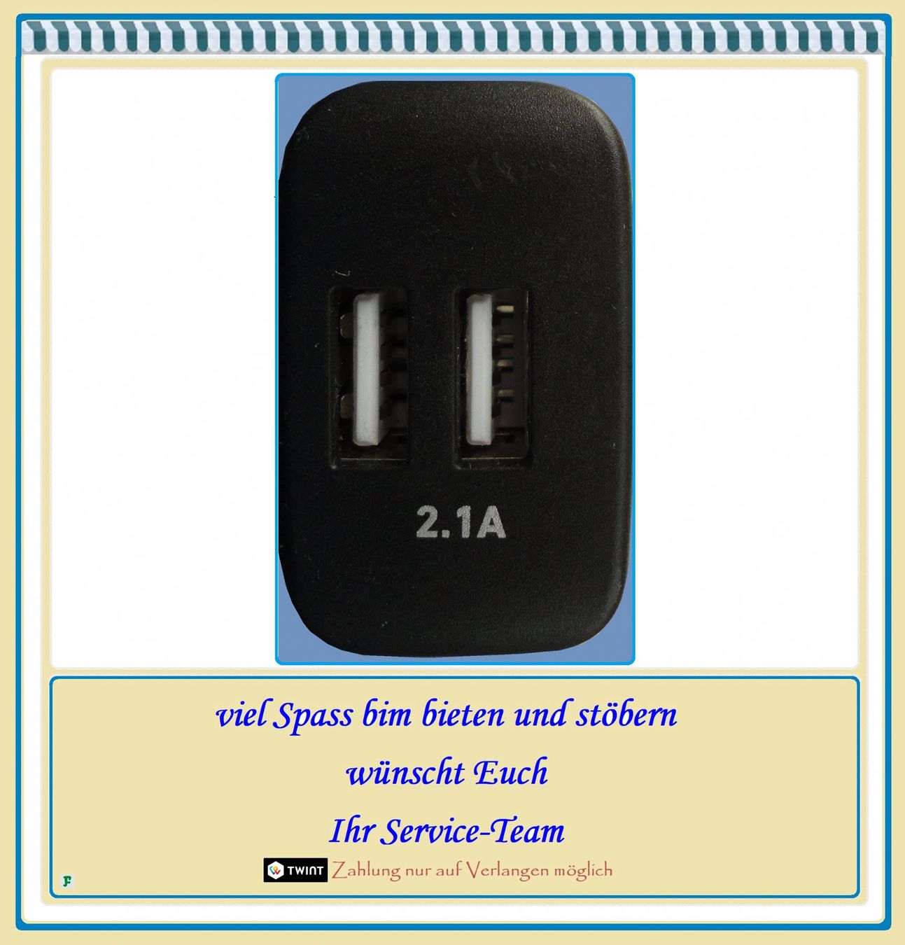 Caricabatterie: easy cell • USB-Ladegerät mit micro ↔ USB Kabel – Nuovo (secondo la descrizione) da Münchwilen TG venduto da FLOHMIFLITZER 2