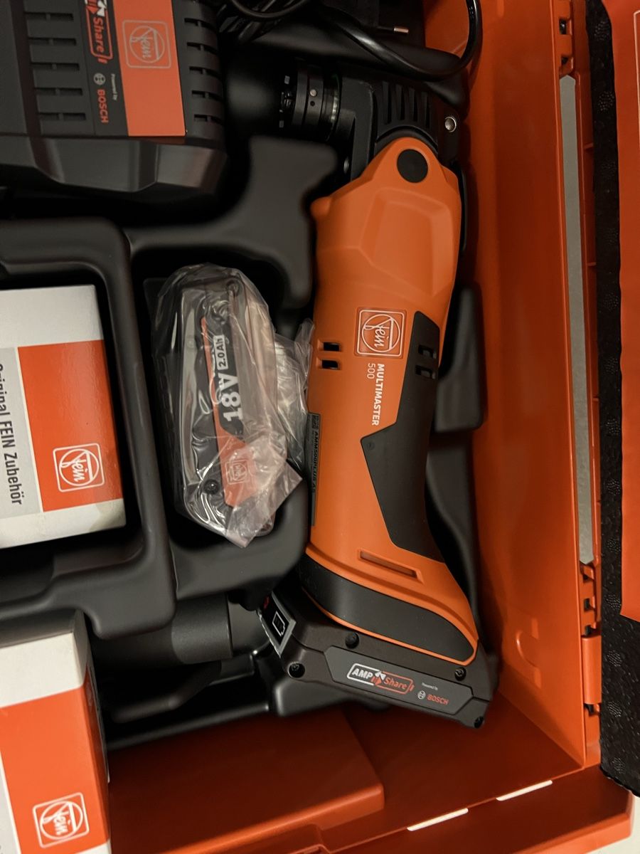 Fein Alle Werkzeuge: Fein 500 MultiMaster – Neu und originalverpackt aus Holziken von 181281 2