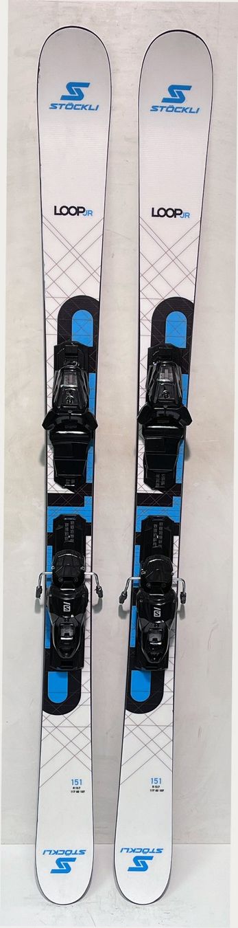 Stöckli Skis: Stöckli LOOP JR    151 cm; eine Saison gebraucht mit Holzker – Gebraucht aus Brüttisellen von SkiverkaufStepan