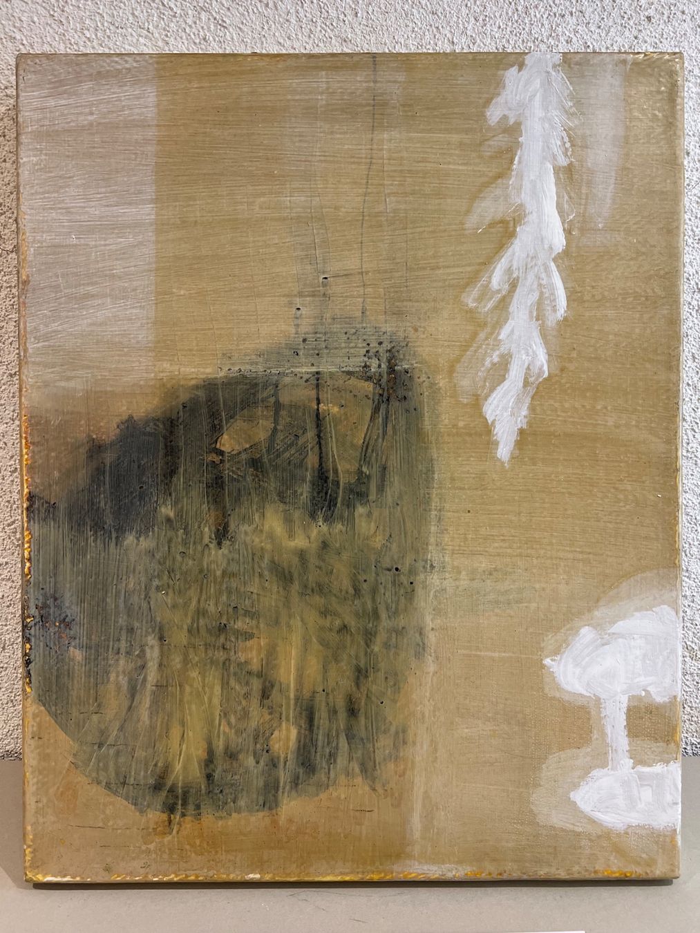 Gemälde: Helmut Sennhauser "Werk 08" - Mischtechnik auf Leinwand – Gebraucht aus Sennhof von Johnbest