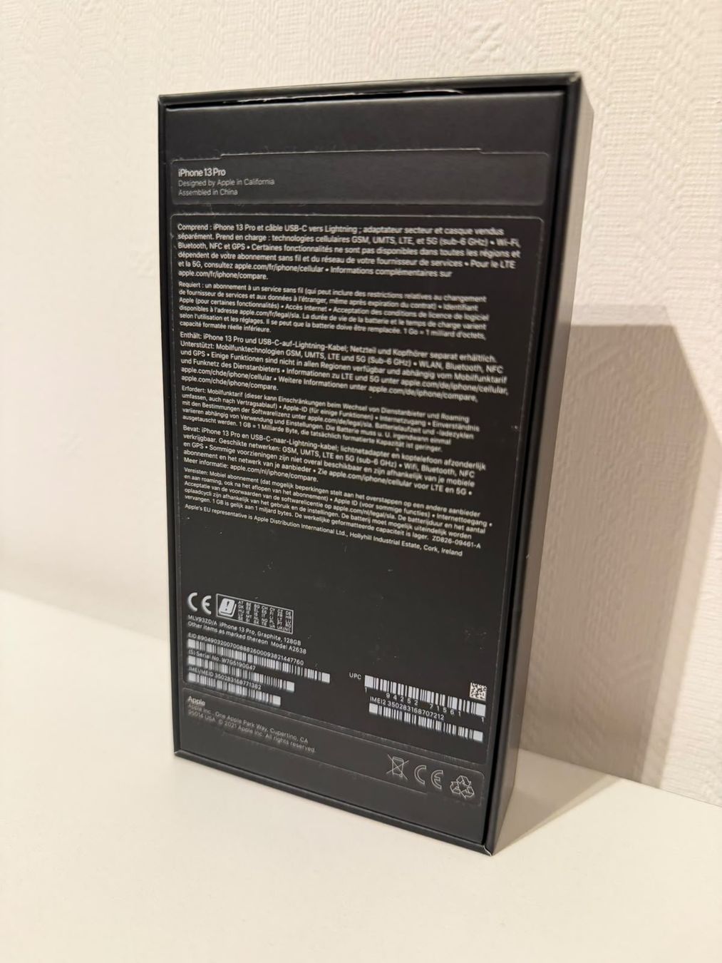 Apple Telefoni cellulari / Smartphones: Apple iPhone 13 Pro 128 GB Graphite Akku 76% mit Stecker – Usato da Bern venduto da wuerschwein 5
