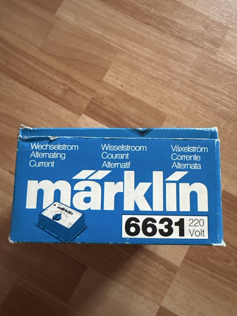 Märklin Batterie, Caricabatterie & Alimentatori: Märklin Trafo 6631, Wechselstrom – Usato da St. Gallen venduto da mai_zpt7 1