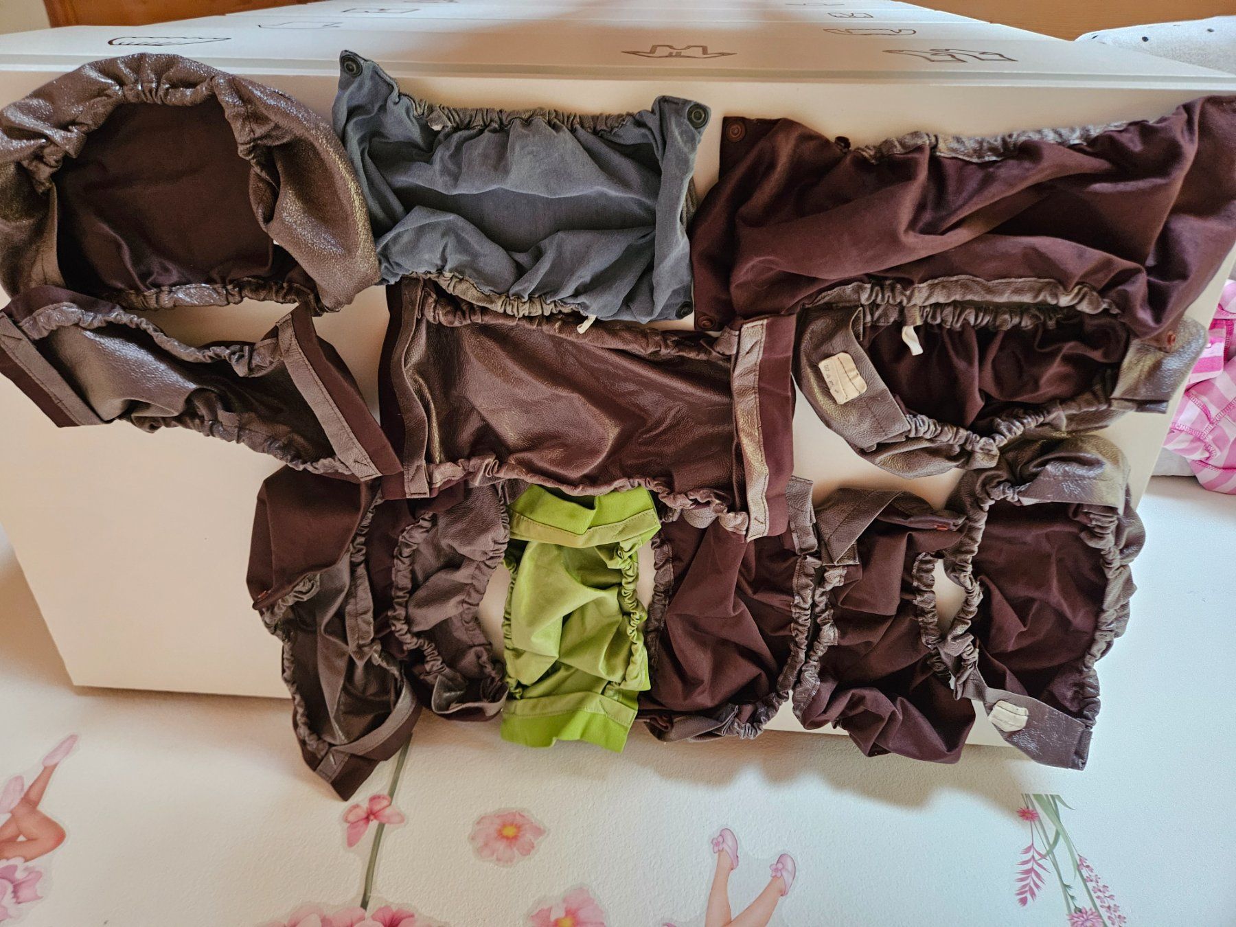 Secchi per pannolini & Pannolini: Stoffwindel Paket – Usato da Buttwil venduto da Ursl1 3