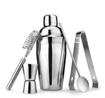 Edelstahl Cocktail Mixer Bar Shaker Kit (5-tlg. Set) 0.55L