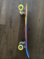 Penny Skateboard bunt mehrfarbig gebrauchter Zustand