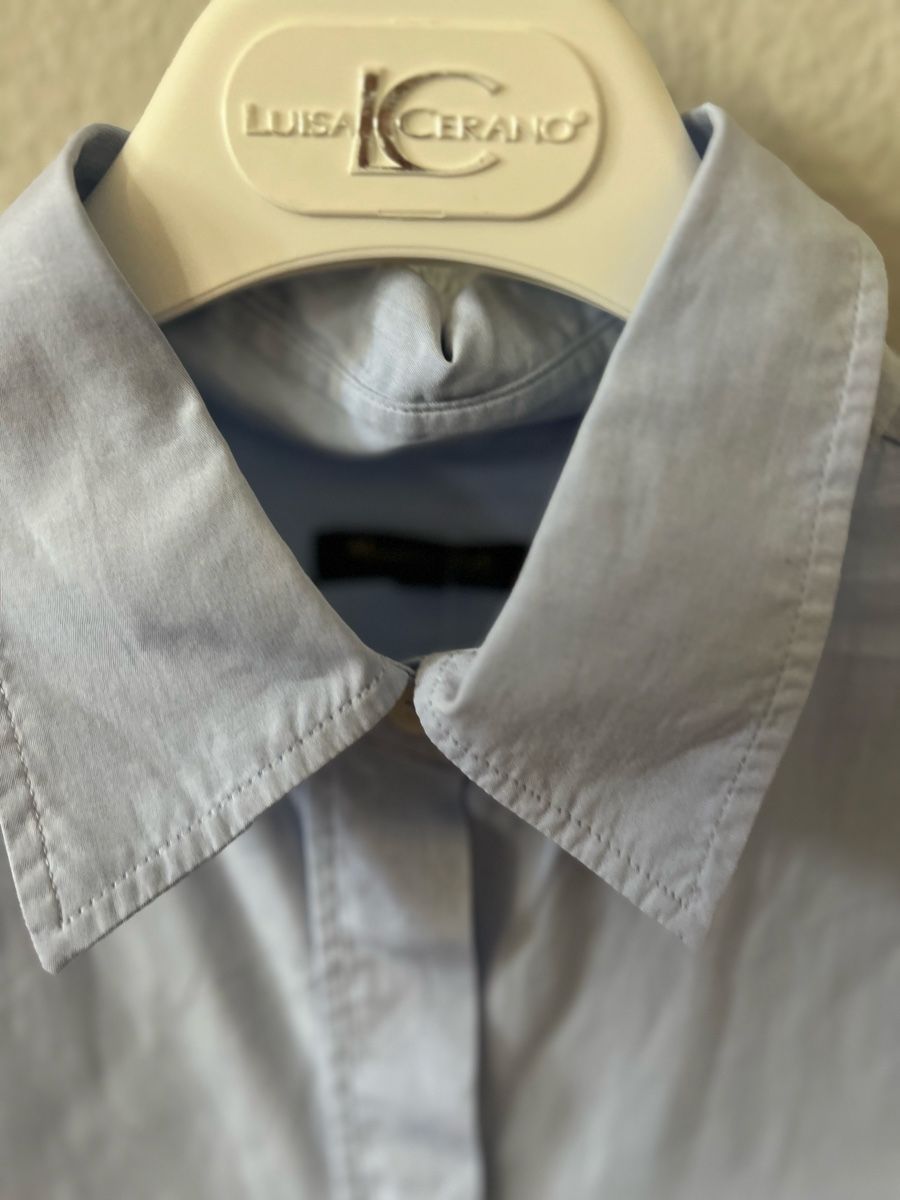 Massimo Dutti Vestiti: Blusenkleid Massimo Dutti, Gr. 40, blau – Usato da Solothurn venduto da Brini06 1