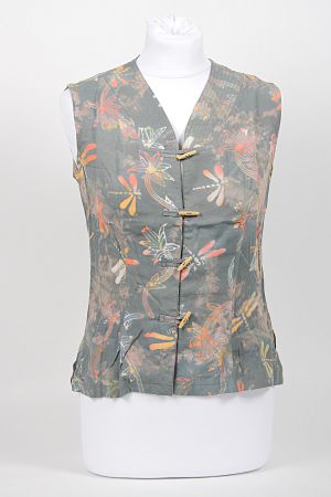 CACHET Bluse mit Sommermuster Gr. S
