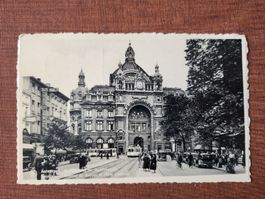 1947, Postkarte von Antwerpen nach Winterthur