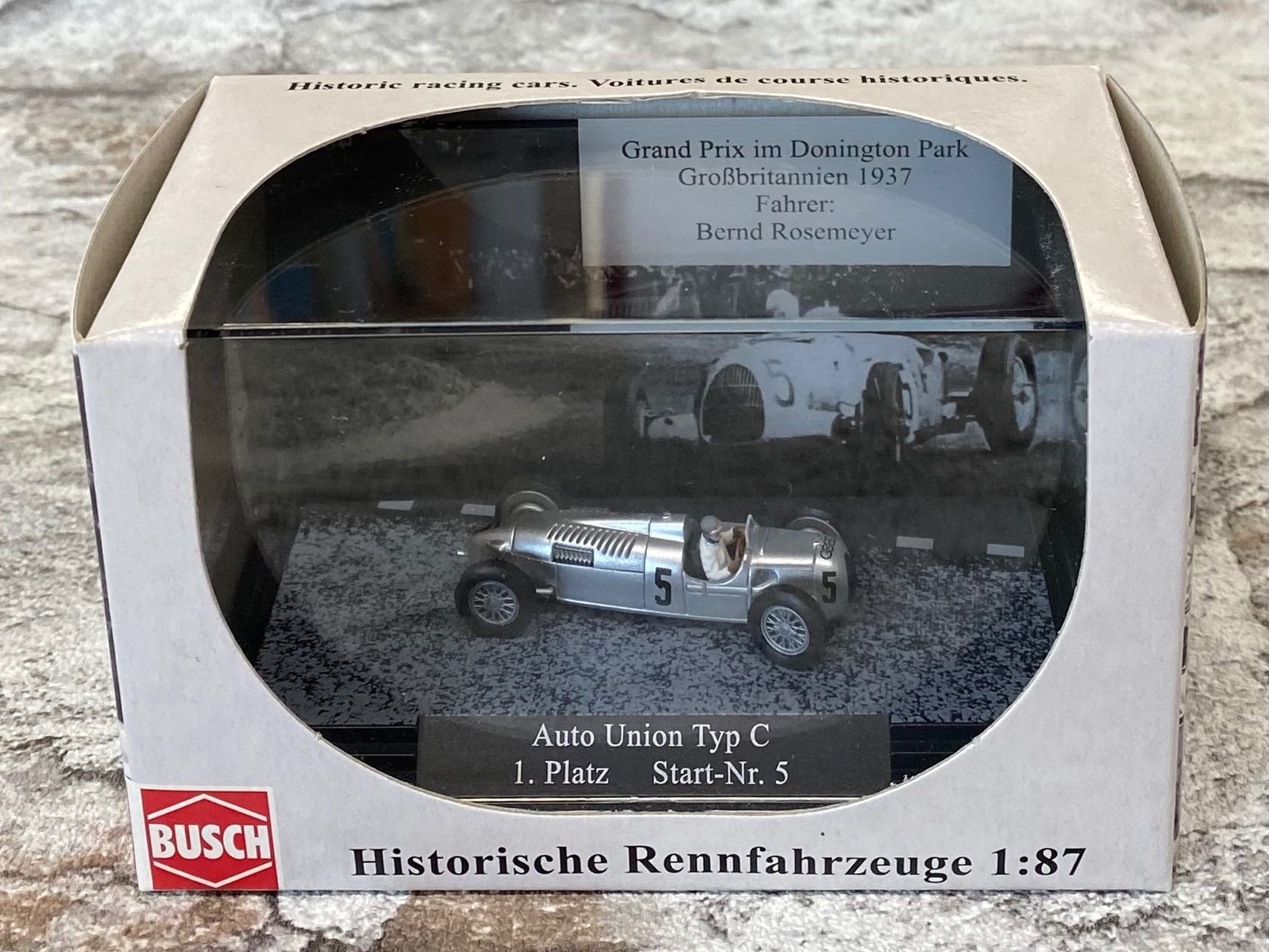 Busch Kit di modellismo & Modellini statici: Busch 46906 Auto Union Typ C – Nuovo e nell'imballaggio originale da Sursee venduto da Toni-SpielSursee 1