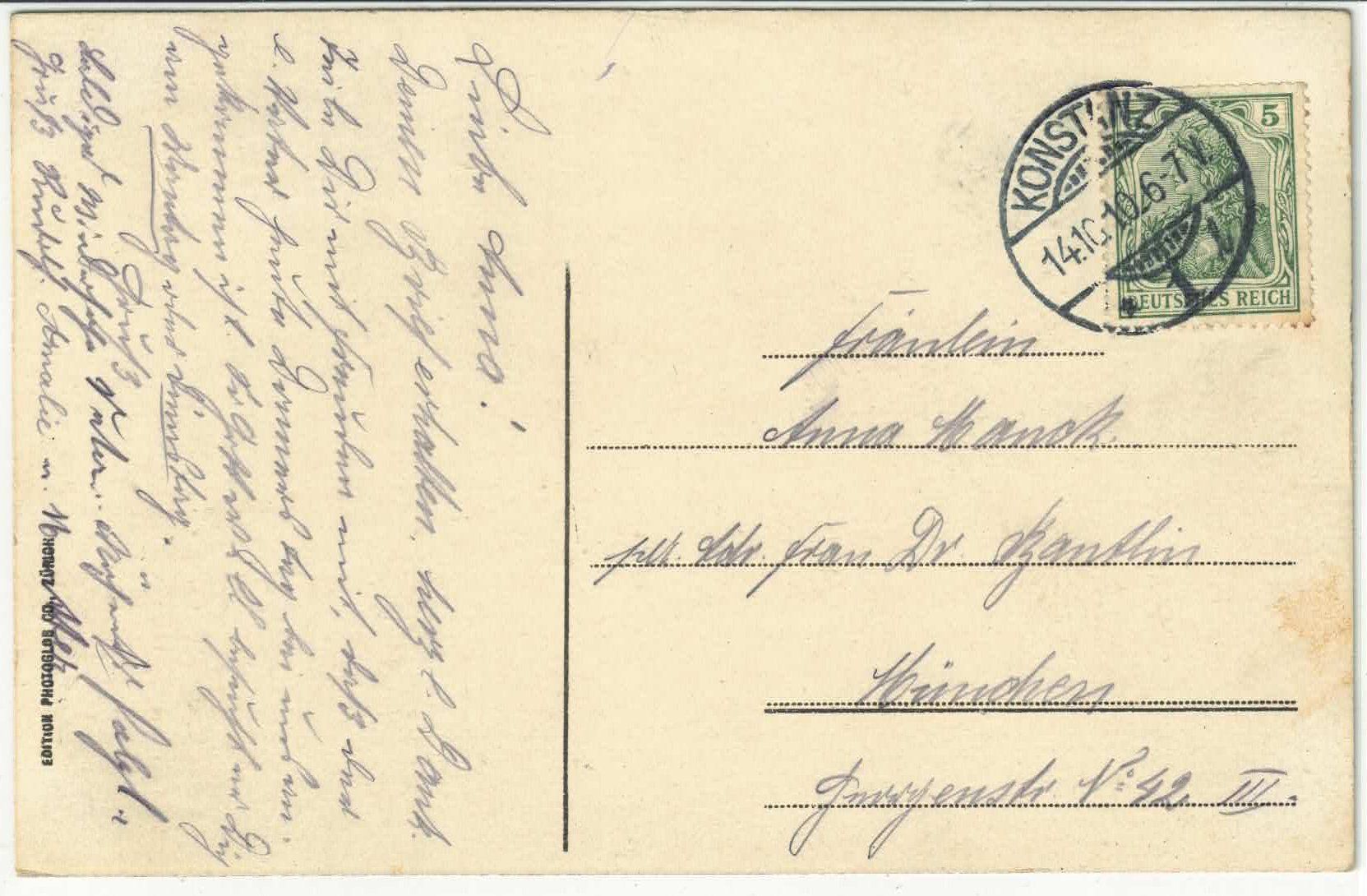 Cartoline postali: Bodensee - Dampfer "König Karl" - Litho – Usato da Ettingen venduto da Kartenplanet 1