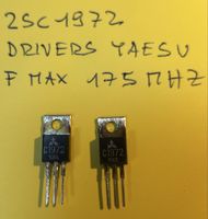 Transistors Toshiba 2SC1972 drivers radio Yaesu 
