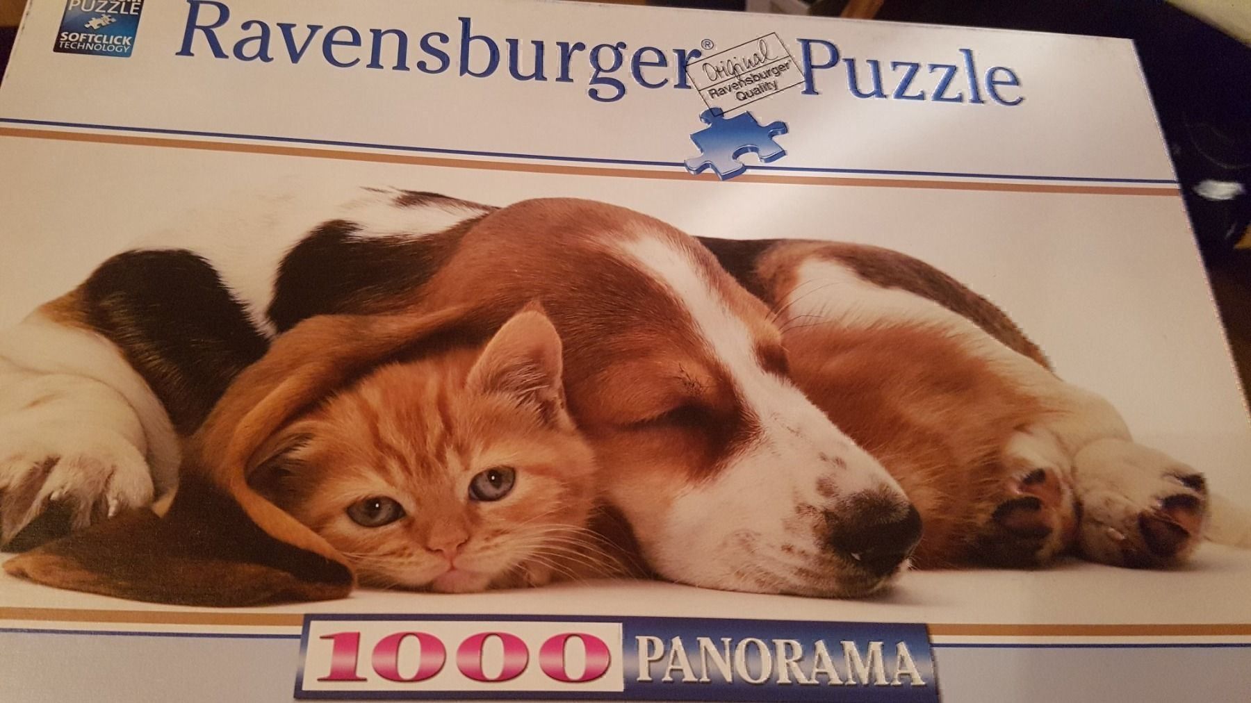 Ravensburger Puzzles: Puzzle 1000tlg tierische Freundschaft B – Gebraucht aus Schwarzenburg von Flamingo07