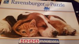 Puzzle 1000tlg tierische Freundschaft B