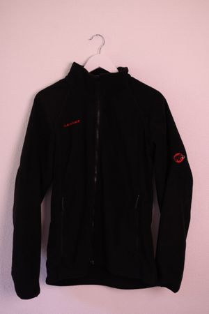 Mammut Innominata Herren Fleecejacke – Schwarz – Grösse L