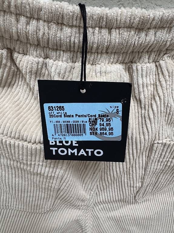 Pantalons: Blue Tomato Cord Skate Pant, Gr. S – Neuf avec emballage d'origine à Mönchaltorf par Vncnt 2