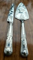 Torten Set versilbert