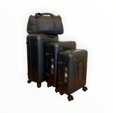 4er Kofferset Bundle TSA Polypropylen Koffer + Weekender NEU