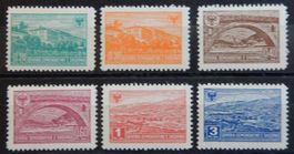 Albanien Kat. 379-384 ** 1946 Kat 32 Euro
