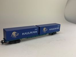 EX- Hornby  US Containerwagon Haulmark