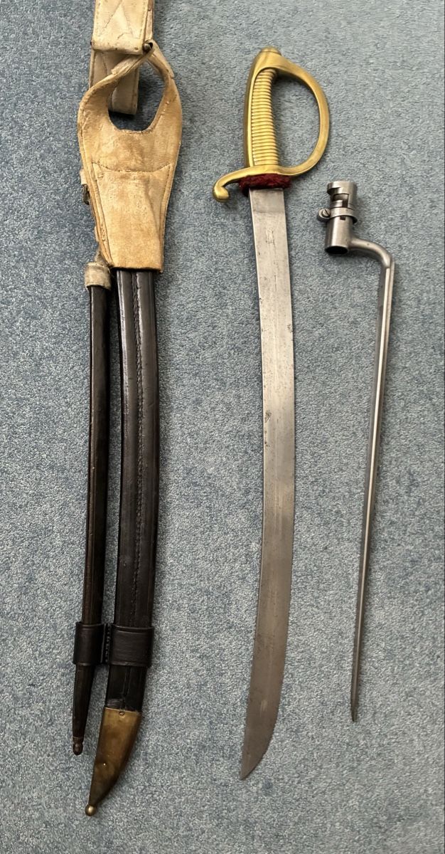Armi bianche: Säbel-Gehänge ZH 1842/52 – Usato da Gutenswil venduto da Antiques77 6