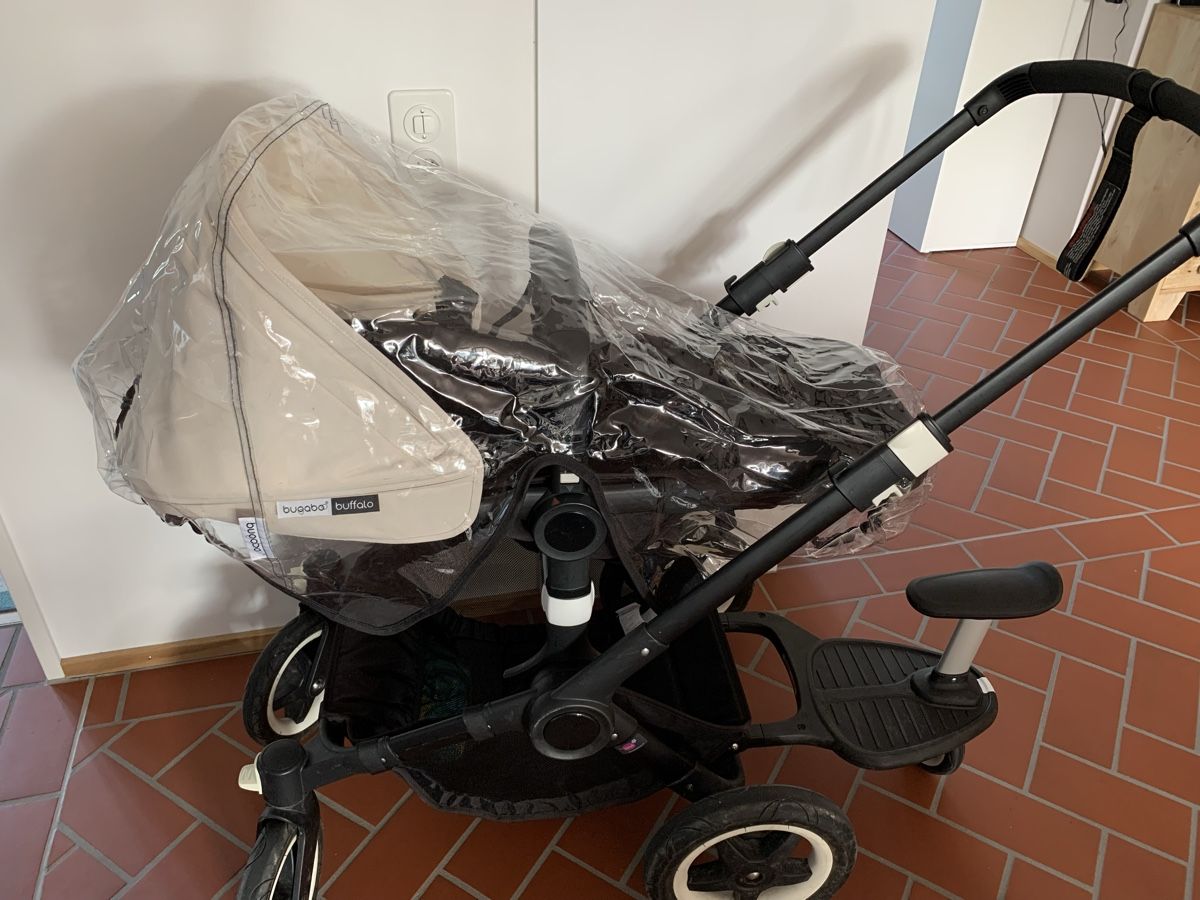 Bugaboo Carrozzine: Bugaboo Buffalo Kinderwagen mit Mitfahrbrett gebraucht – Usato da Zürich venduto da MarcelMarina 3
