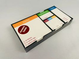 Perfektes timing Notizblock, komplett neu