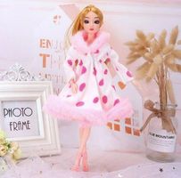 MANTEL PLÜSCH FÜR BARBIE 30064