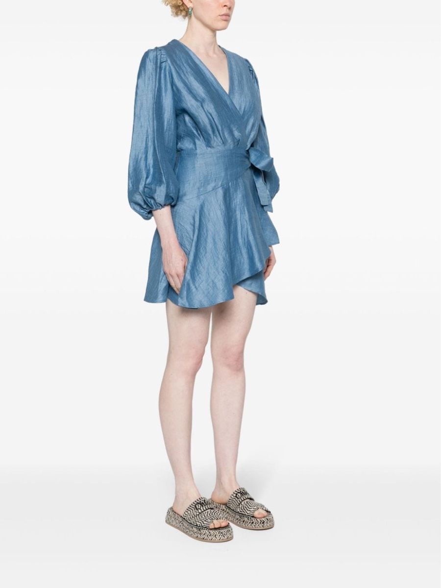 Maje Robes: Maje Linen Blue Dress – D'occasion à St.Josefen par lop_lh8d 2