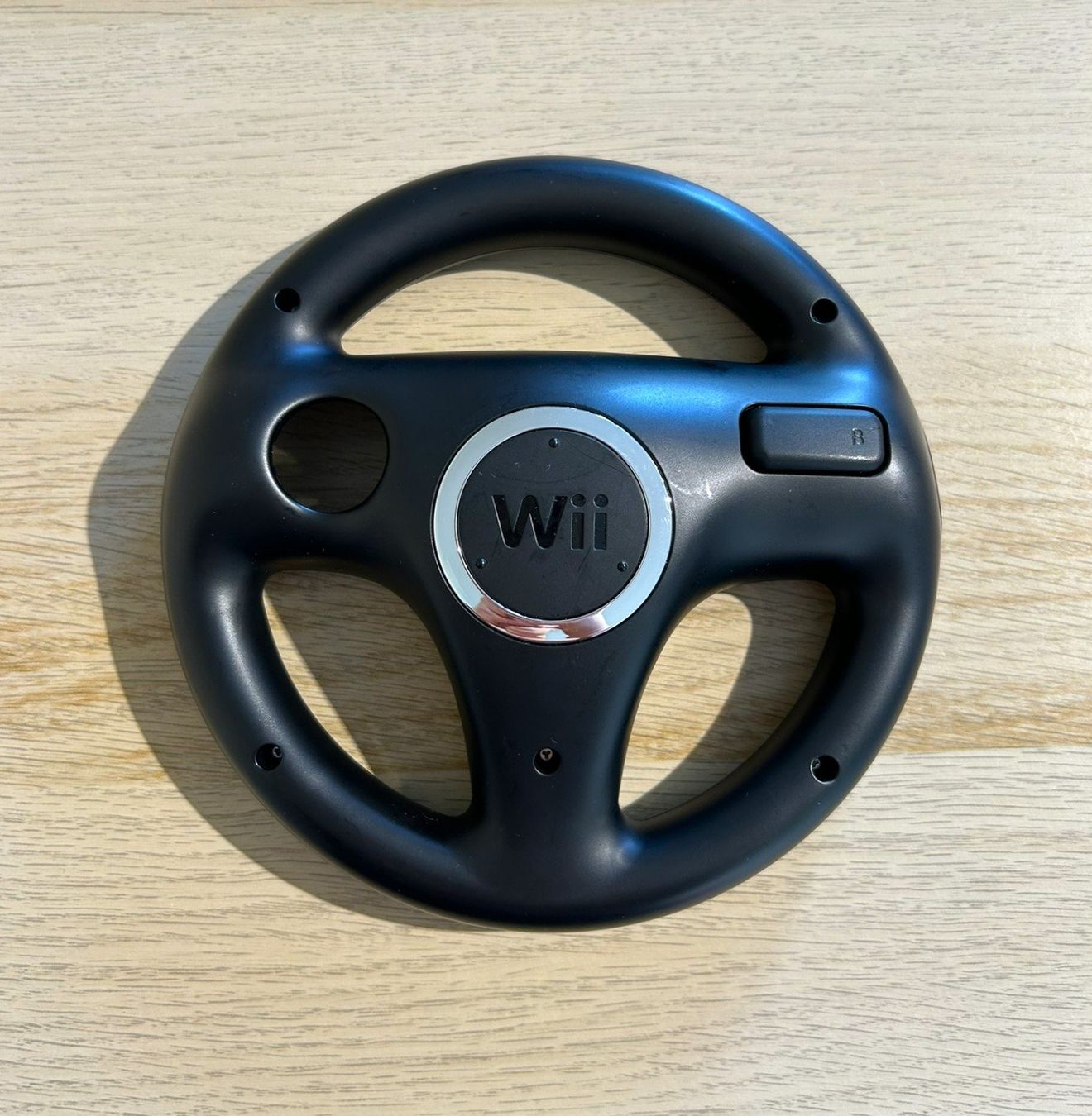 Nintendo Controller: Nintendo Wii Lenkrad Schwarz mit Anleitung – Gebraucht aus St. Gallen von Alpine.Arcade 1