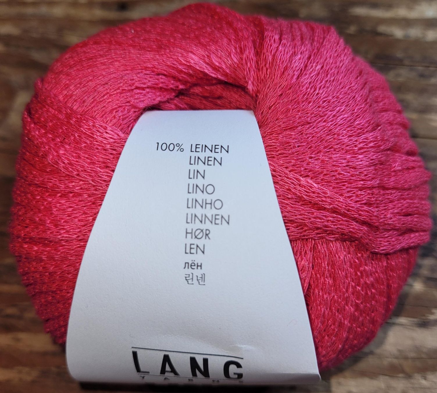 Lang Yarns Lana: Weiches, edles Leinen - ein Bändchengarn von Lang – Nuovo e nell'imballaggio originale da Burgistein venduto da Azureus58 2