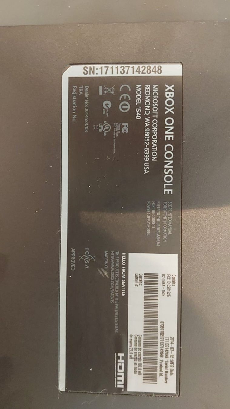 Microsoft Console: Xbox One – Usato da Henggart venduto da Jan073 3