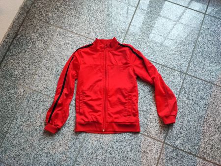Rote Trainerjacke KIDS Gr. 134 Übergangsjacke