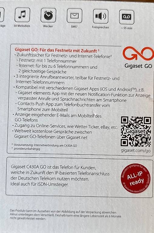 Telefoni: Gigaset Schnurloses Telefon – Usato da Spiez venduto da zuckerbaeckerin78 3