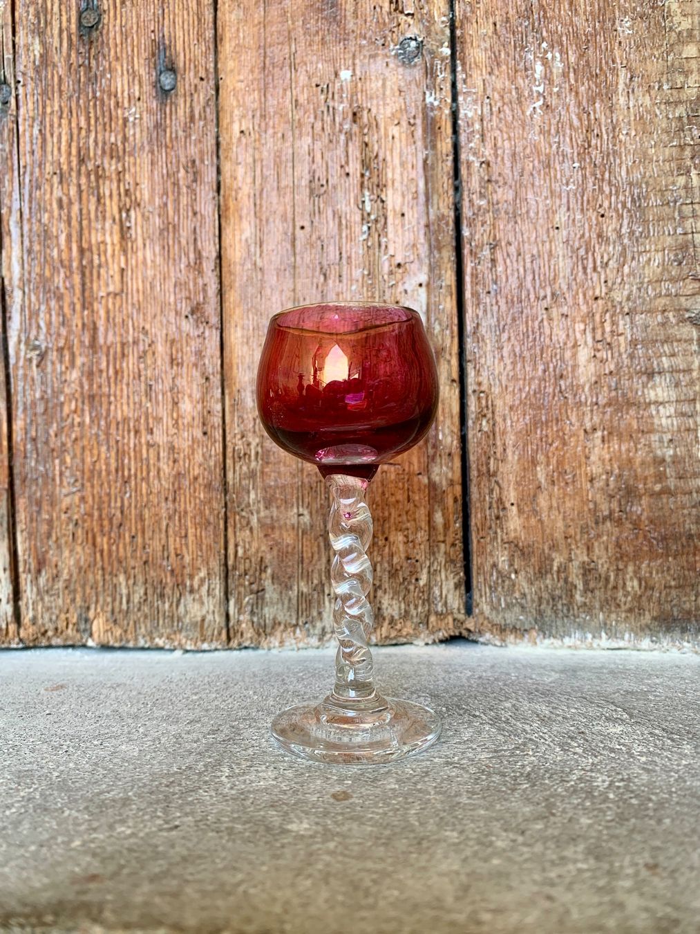 Bicchieri: 6er Set irisierende Vintage Likör- oder Schnapsgläser – Usato da Zürich venduto da Les_Zurichois 6