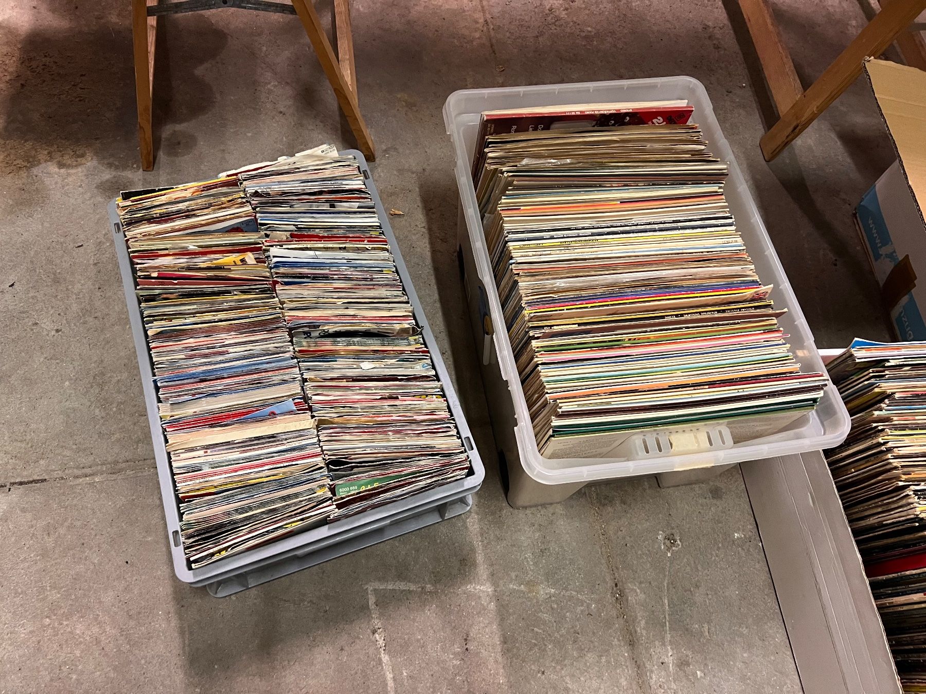 Dischi in vinile: Ueber 600 Schallplatten gross und klein – Usato da Oberdorf BL venduto da allki 1