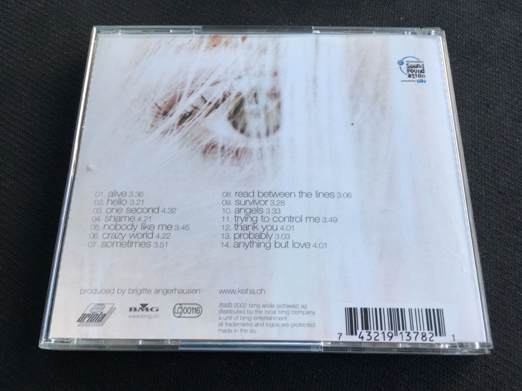 CD: Kisha - Crazy World -CD- – Usato da St.Gallen venduto da MedienJoe 2