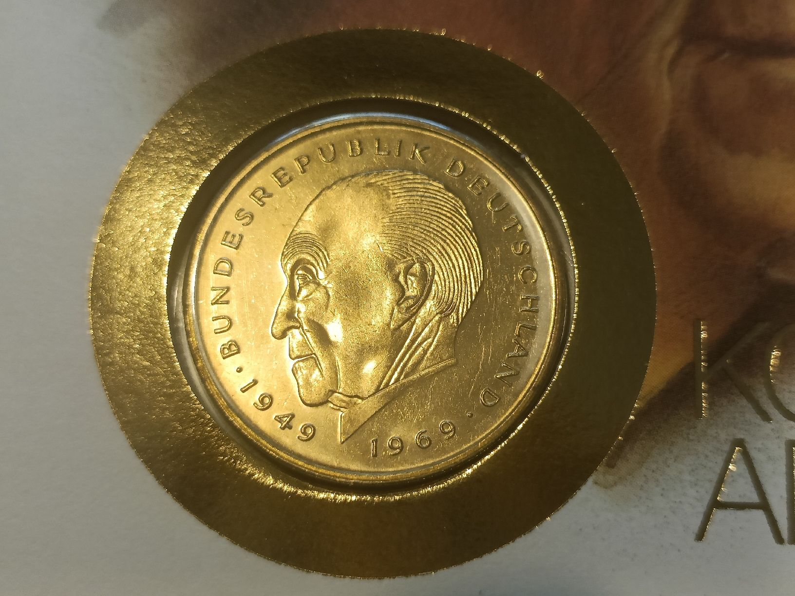 Tutti le monete: Lettre numismatique KONRAD ADENAUER – Usato da Sion venduto da dav_96jh 2