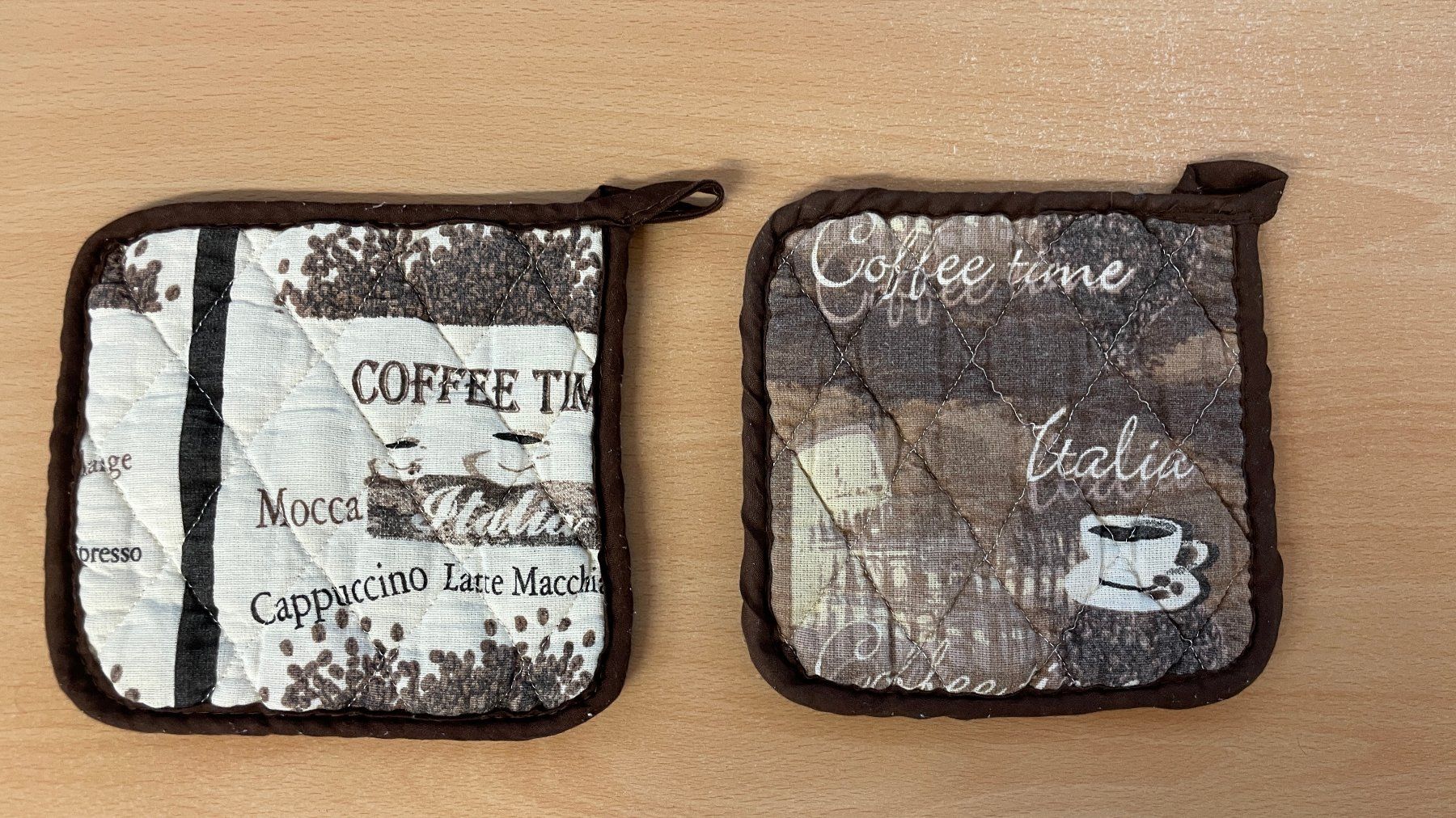 Cucine complete: 2 Kaffee Topflappen, neuwertig – Nuovo (secondo la descrizione) da Glattfelden venduto da cybermaxx 1