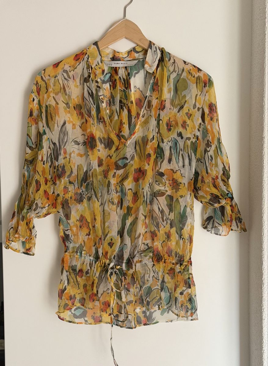 Zara Camicette:  Seidenbluse  Grösse S  – Usato da Elsau venduto da isidobrany09