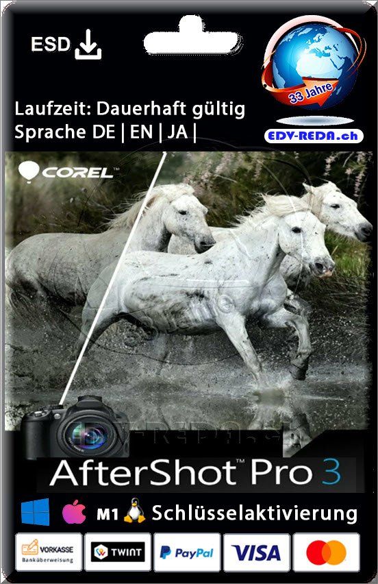Corel Software: Corel AfterShot Pro 3 kein AOB Dauer Lizenz – Nuovo (secondo la descrizione) da Langenthal venduto da Reda