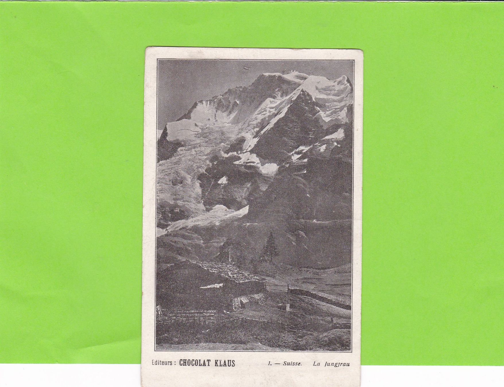Cartoline postali: Chocolat Klaus: Die Jungfrau – Usato da St. Peterzell venduto da neckertal