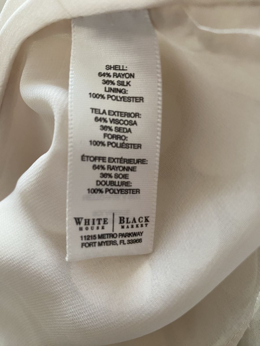 Blusen: Blouse en soie Taille M – Gebraucht aus Corsier GE von tanamera 5